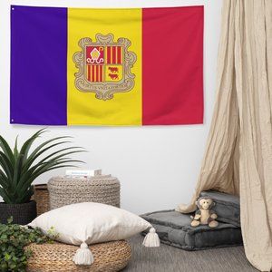 Andorra Flag (Customizable)